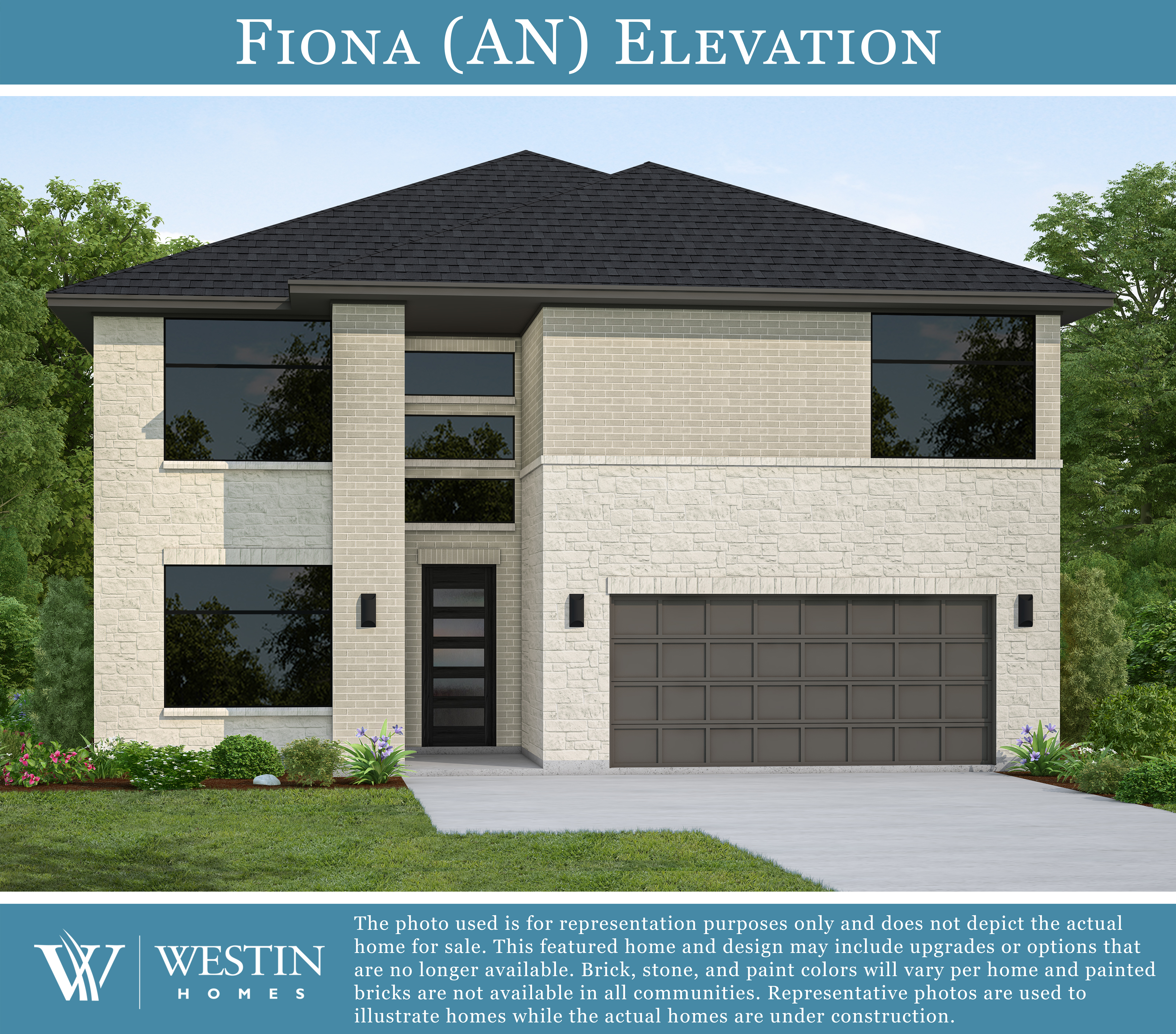 The Fiona Elevation AN by Westin Homes