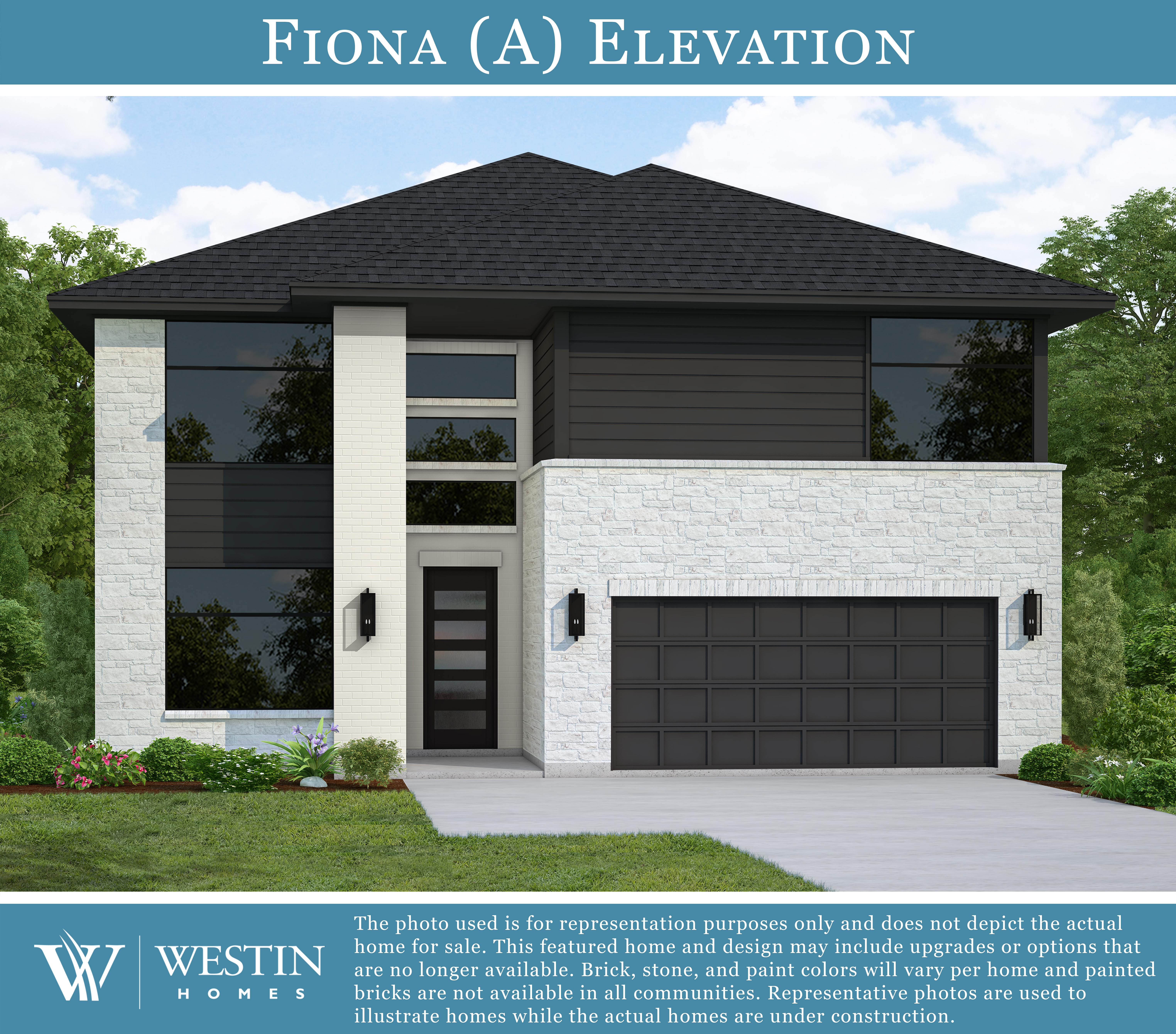 The Fiona Elevation A by Westin Homes