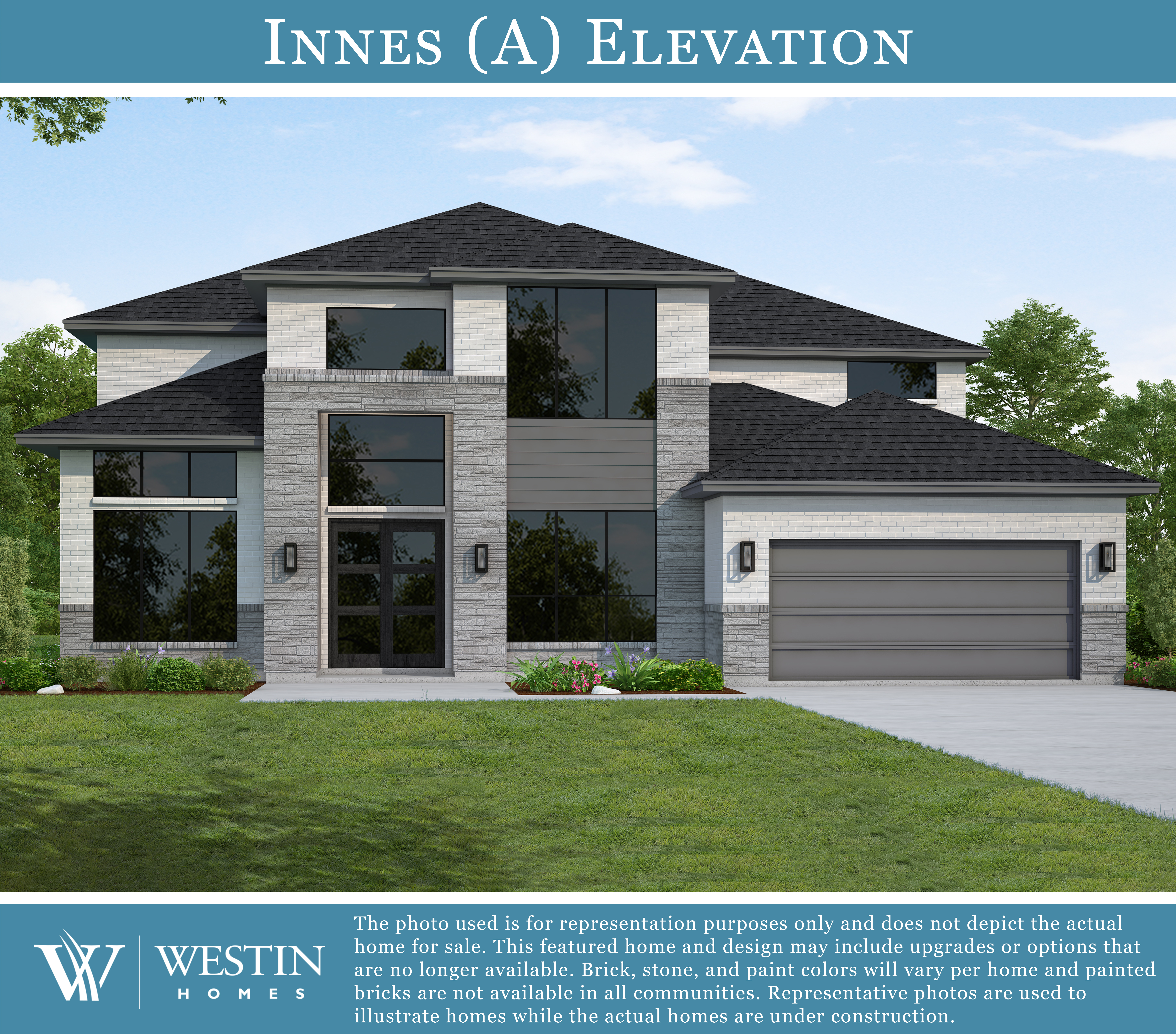 The Innes Elevation A by Westin Homes