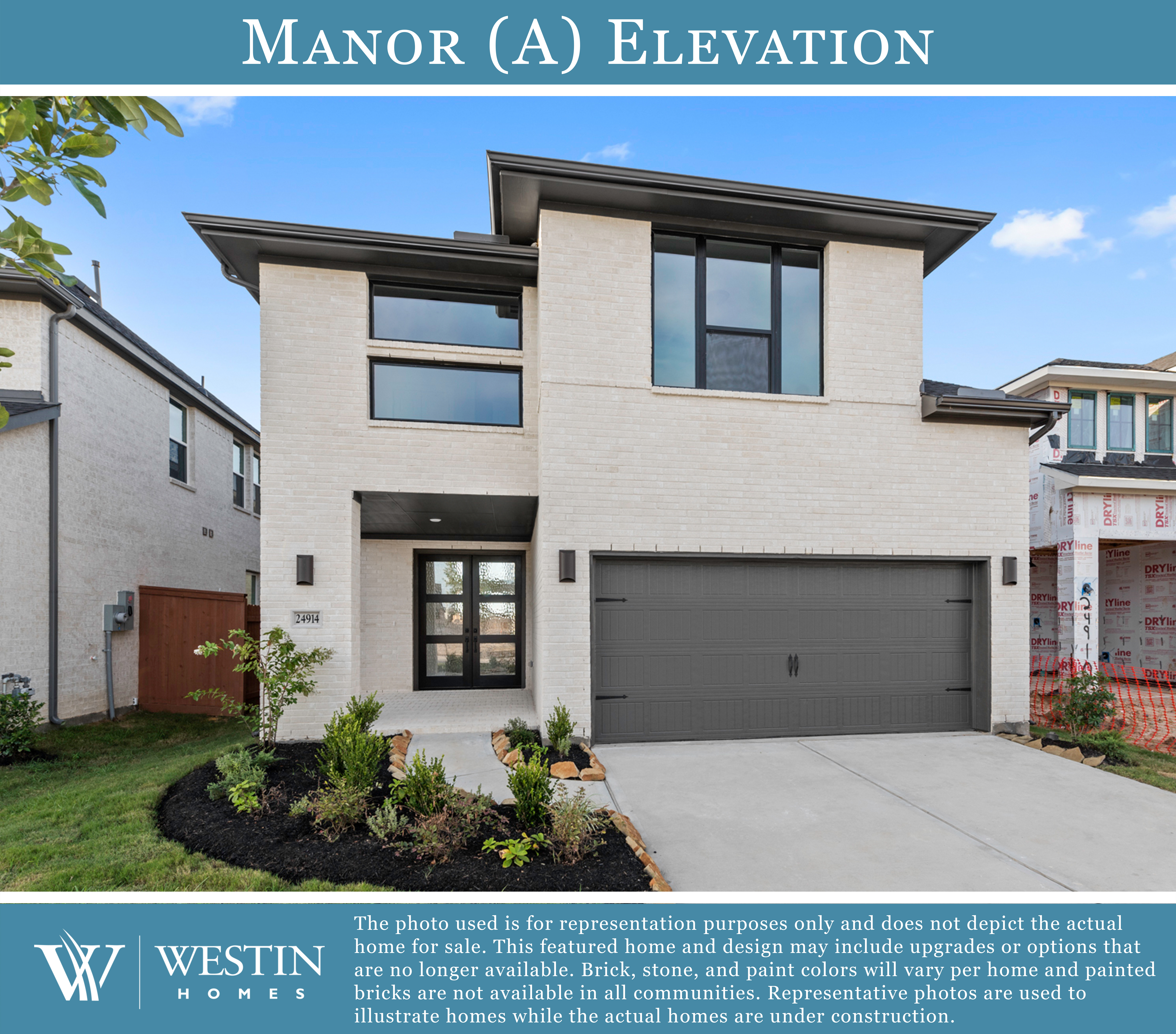The Manor Elevation by Westin Homes