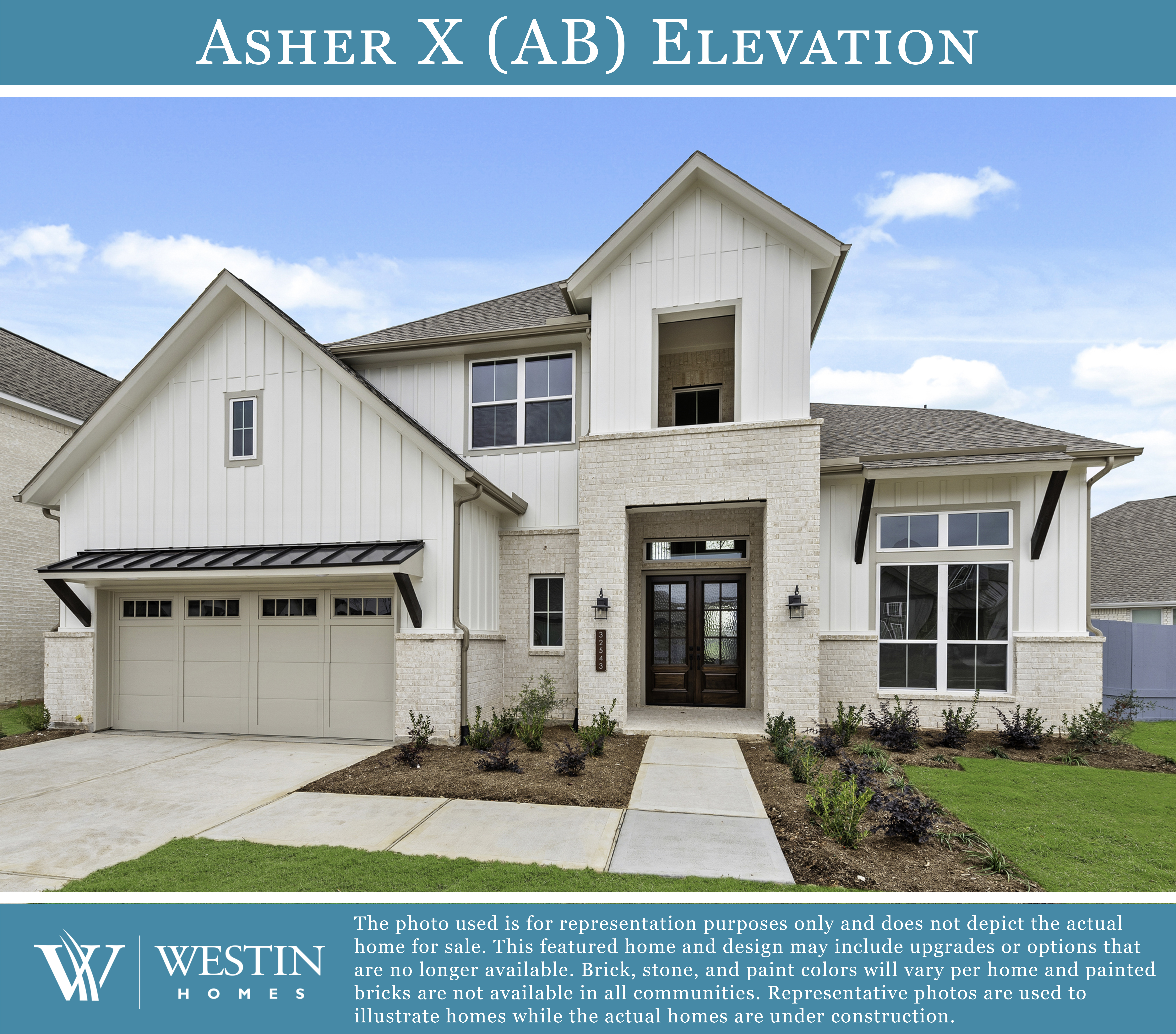 The Asher X Elevation AB by Westin Homes