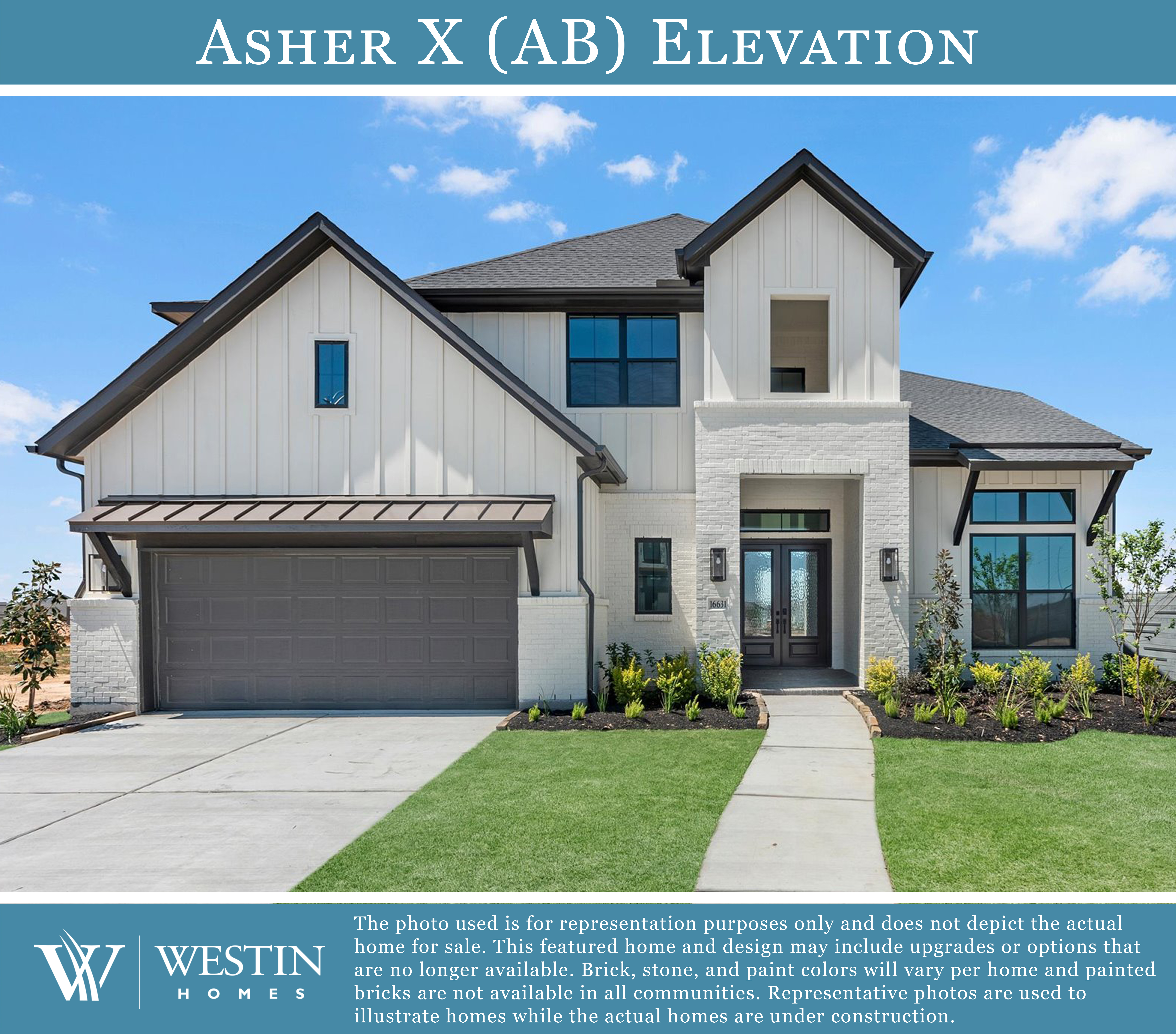 The Asher X Elevation by Westin Homes