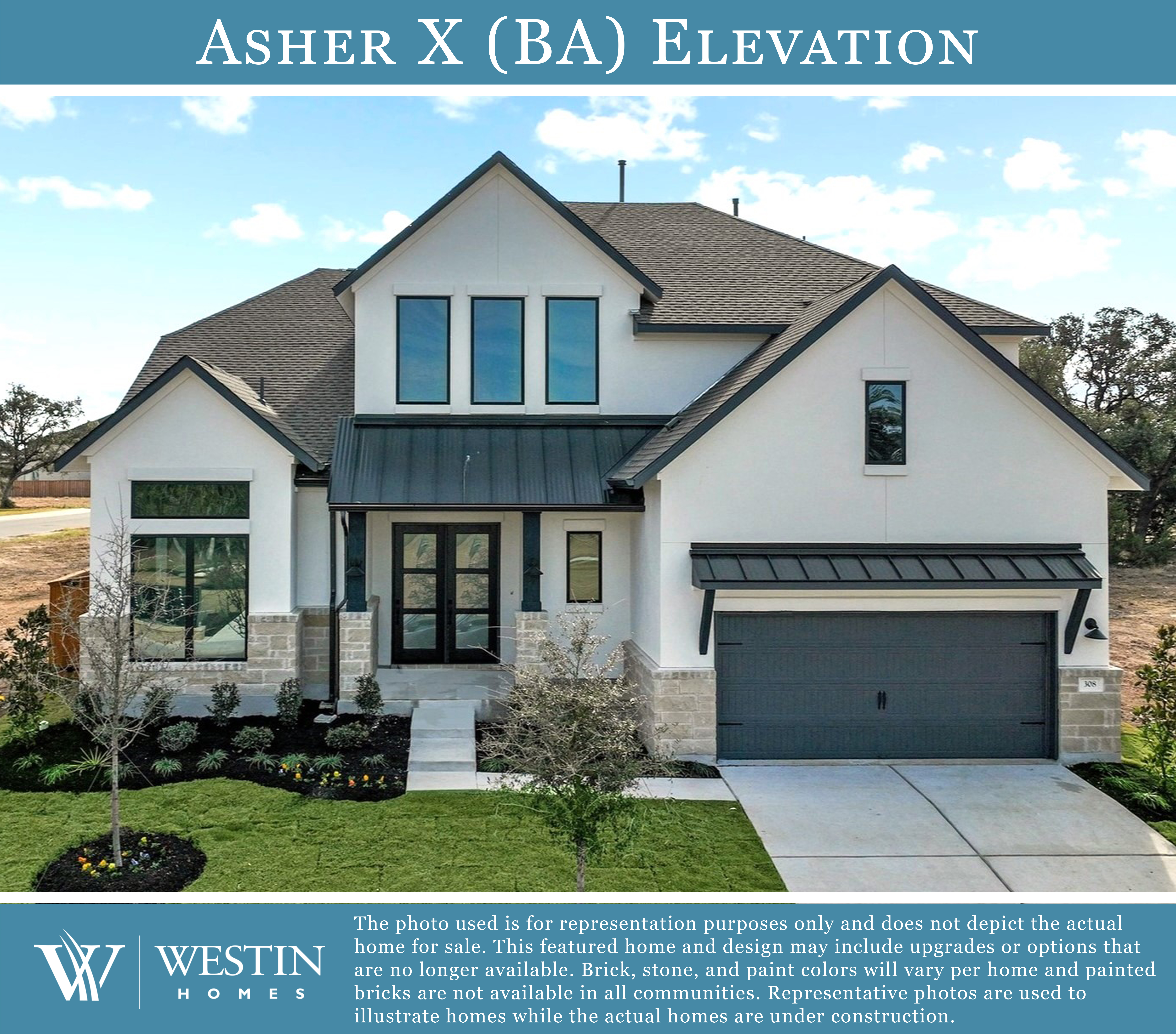 The Asher X Elevation BA by Westin Homes