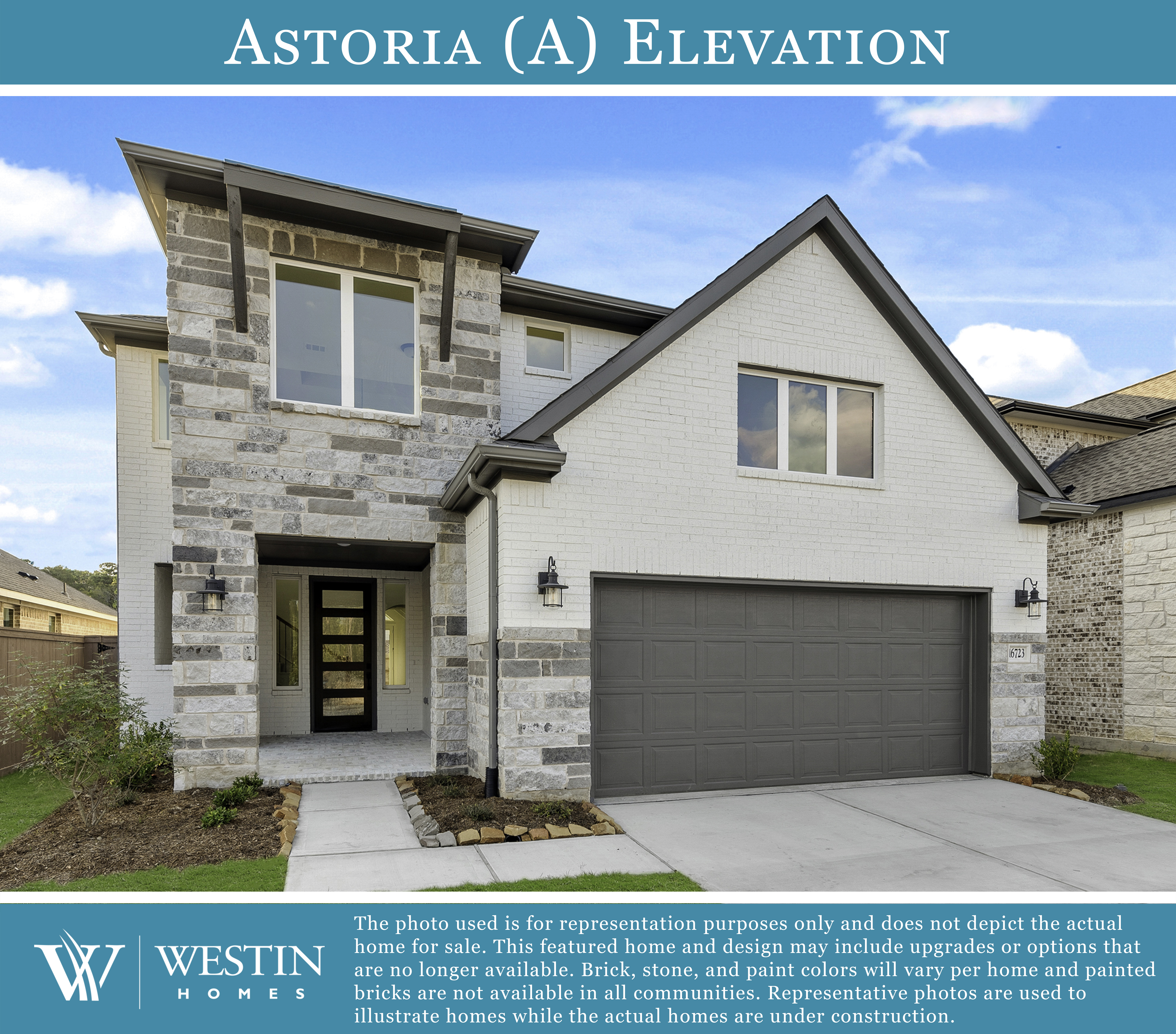 The Astoria Elevation by Westin Homes