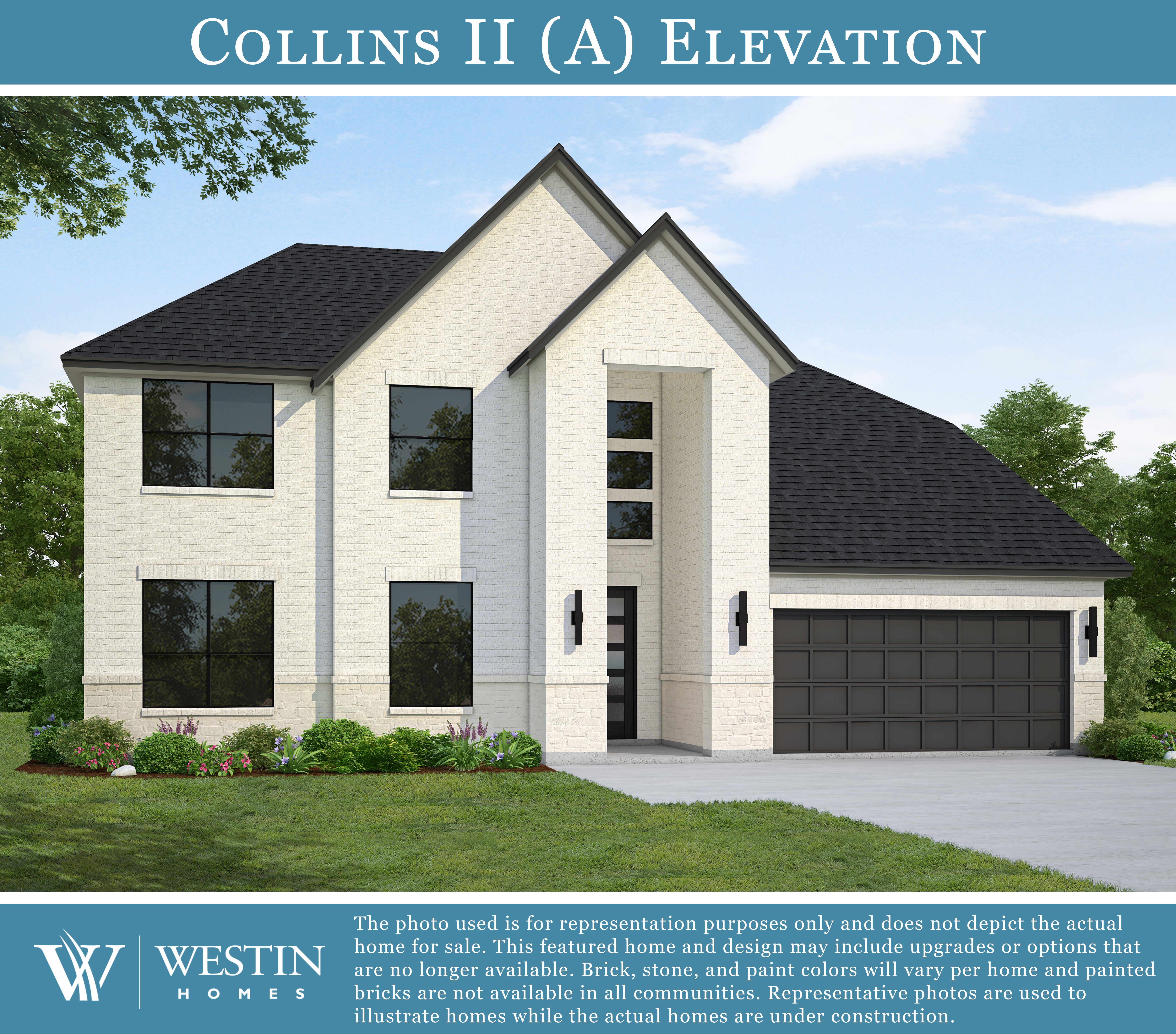 The Collins II Elevation A by Westin Homes