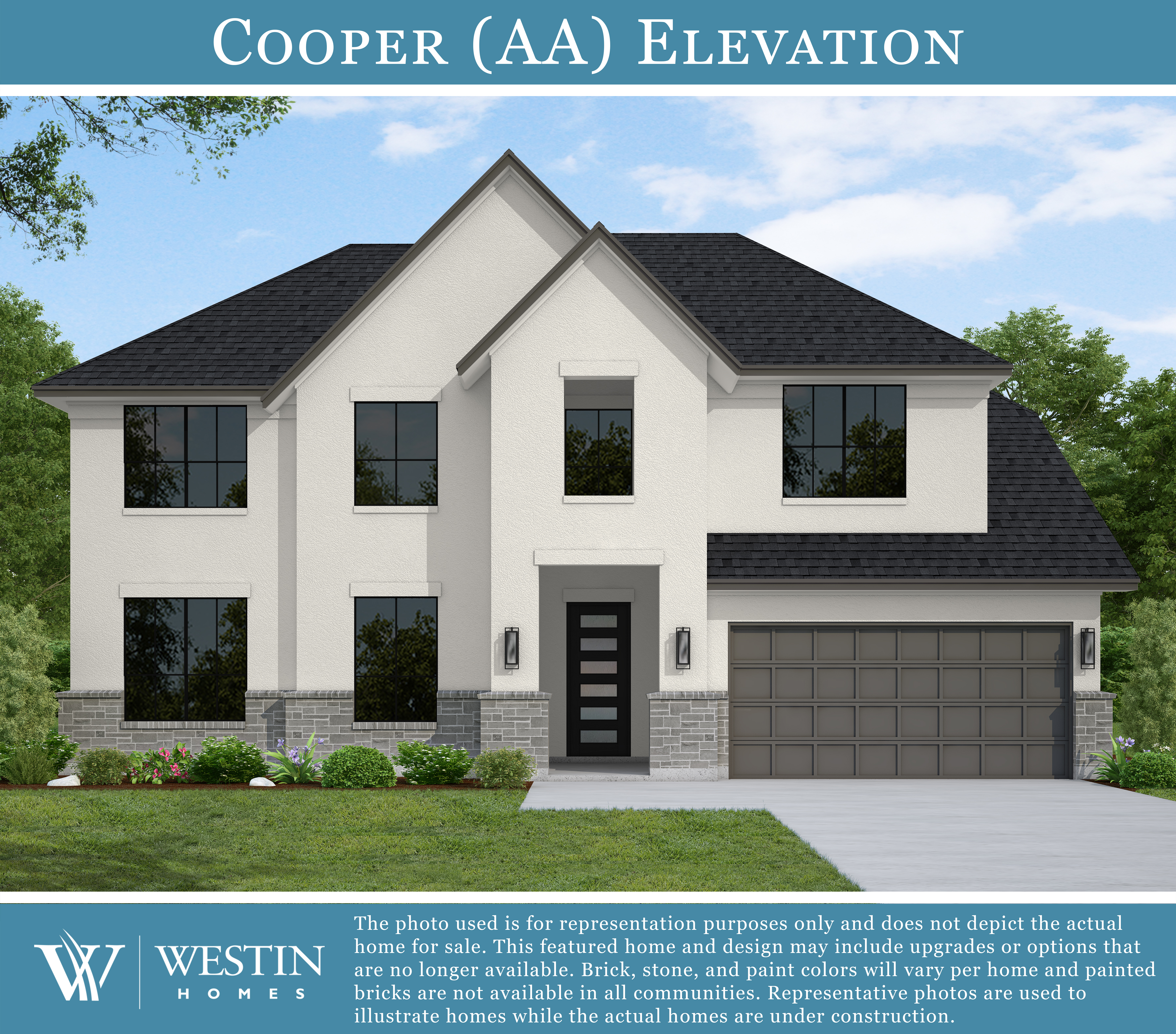 The Cooper Elevation AA by Westin Homes