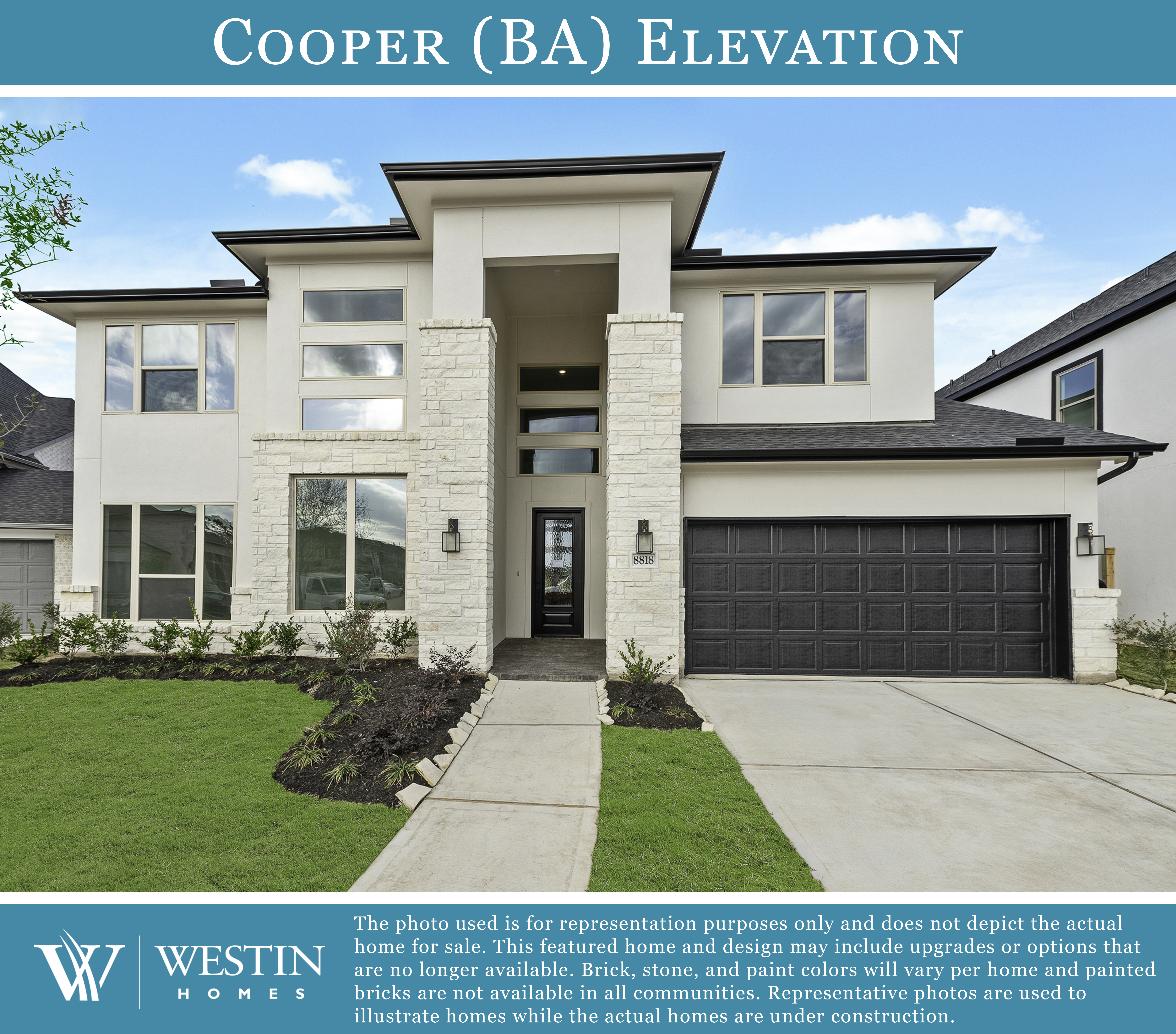 The Cooper Elevation BA by Westin Homes