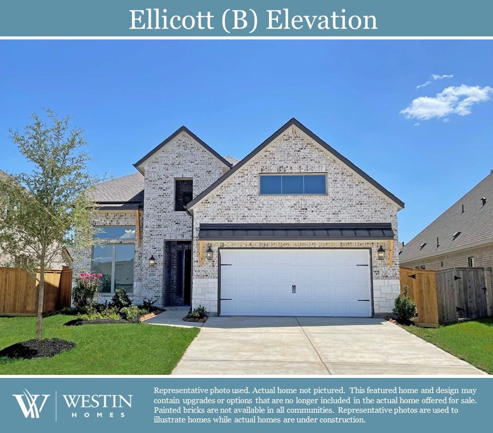 The Ellicott Elevation B by Westin Homes
