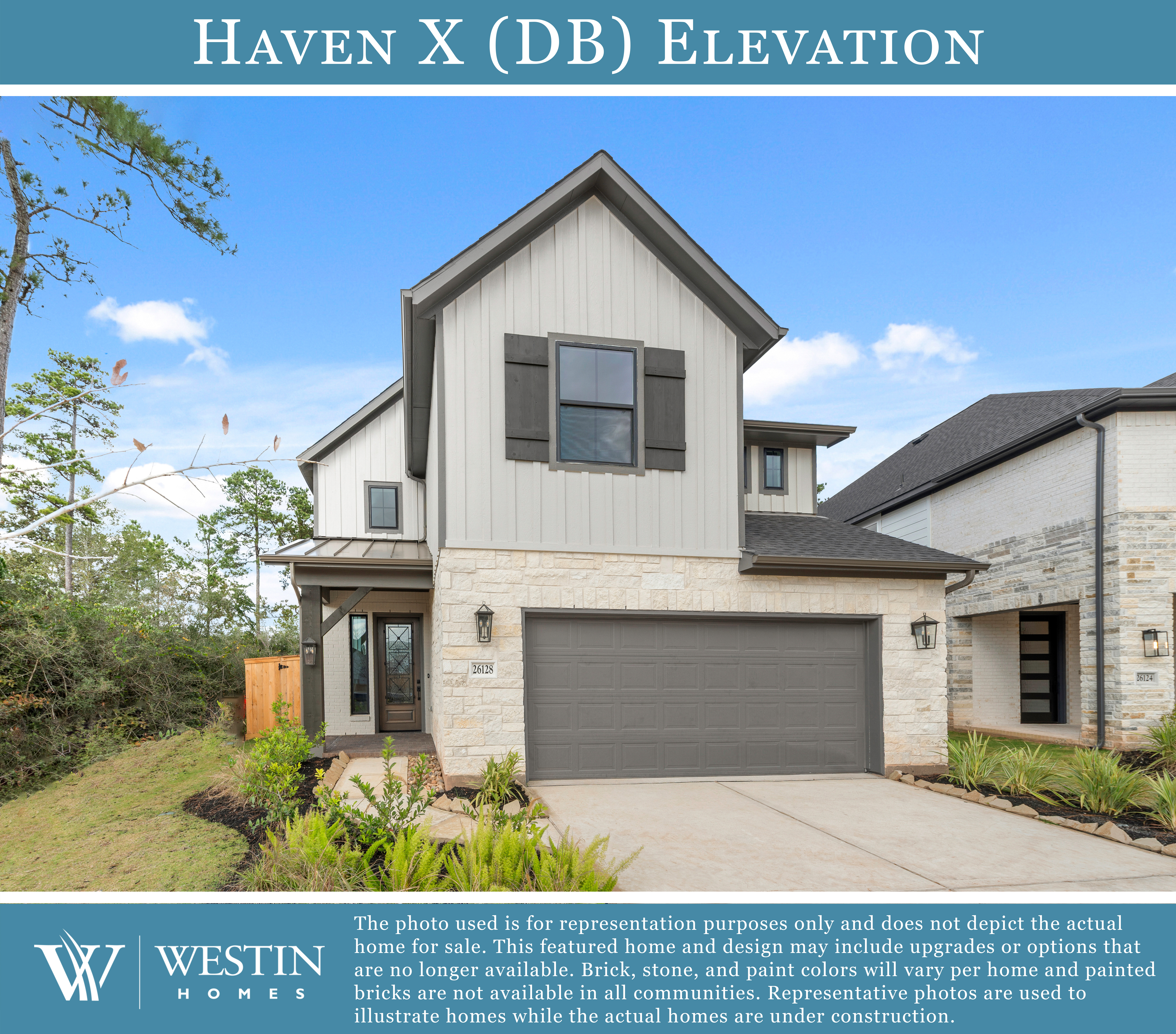 The Haven X Elevation DB by Westin Homes