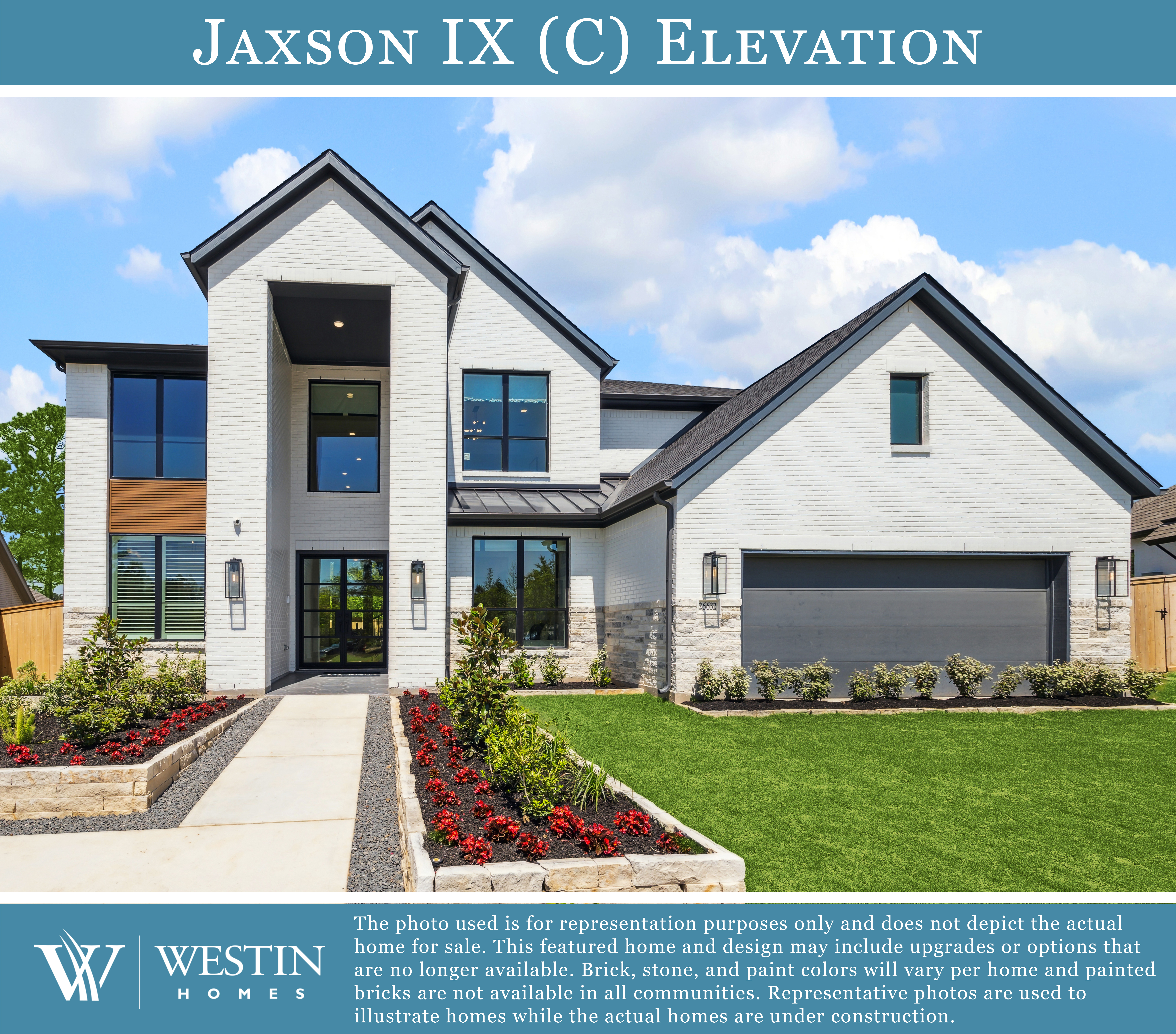 The Jaxson IX Elevation C by Westin Homes