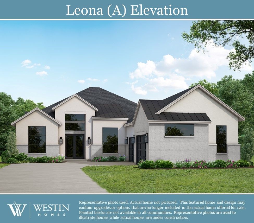 The Leona Elevation A by Westin Homes