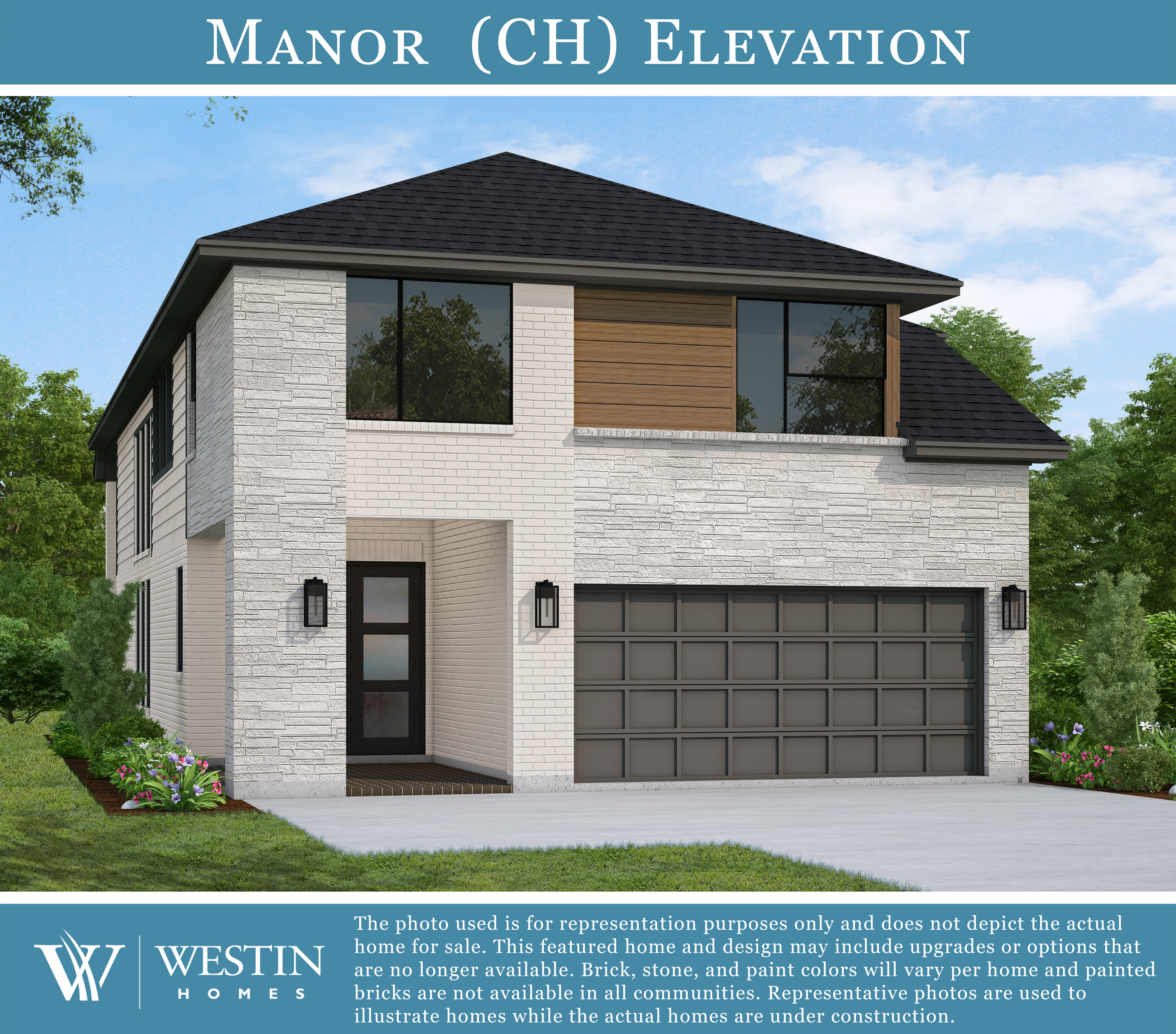 The Manor Elevation CH by Westin Homes