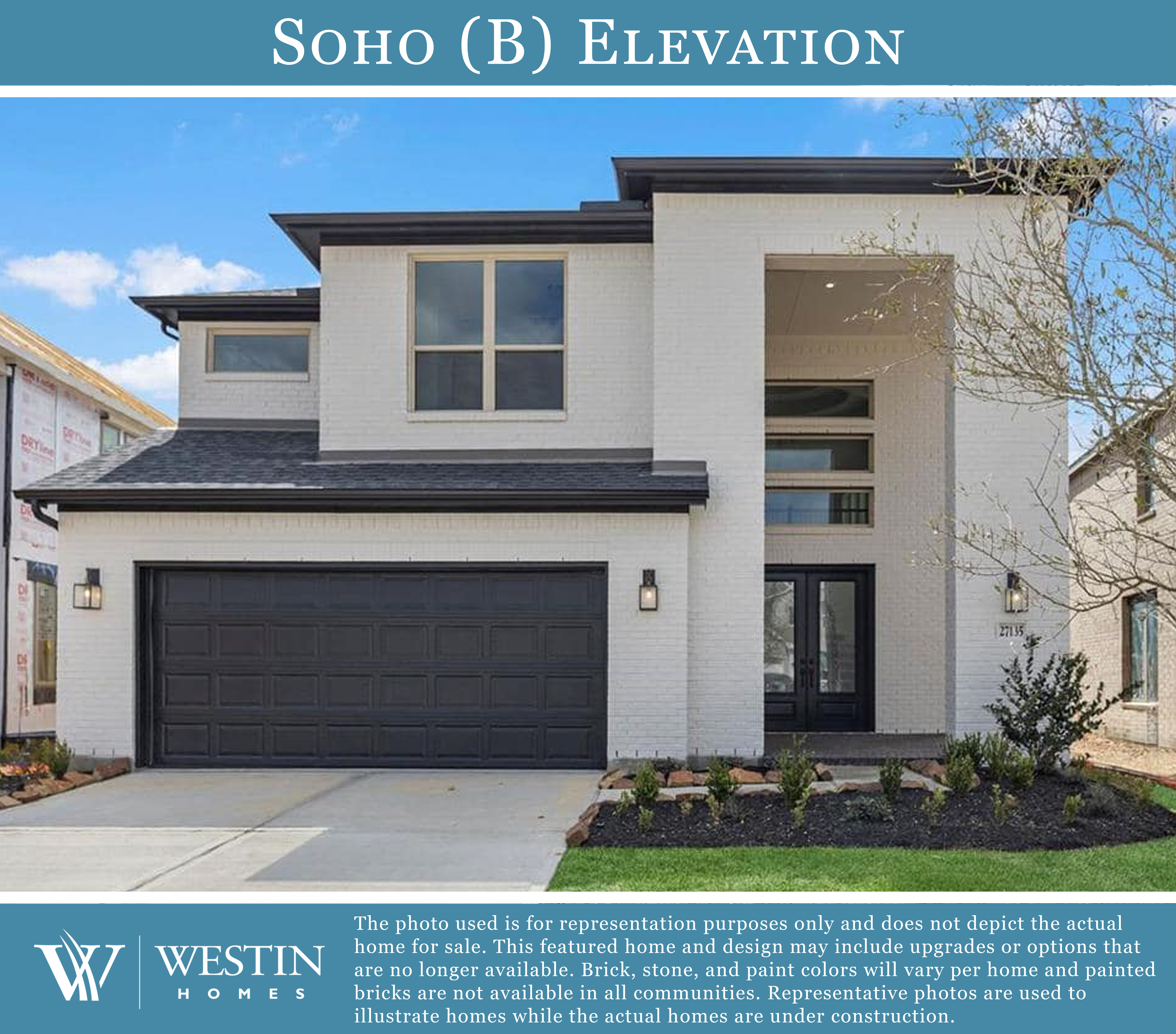 The Soho Elevation by Westin Homes