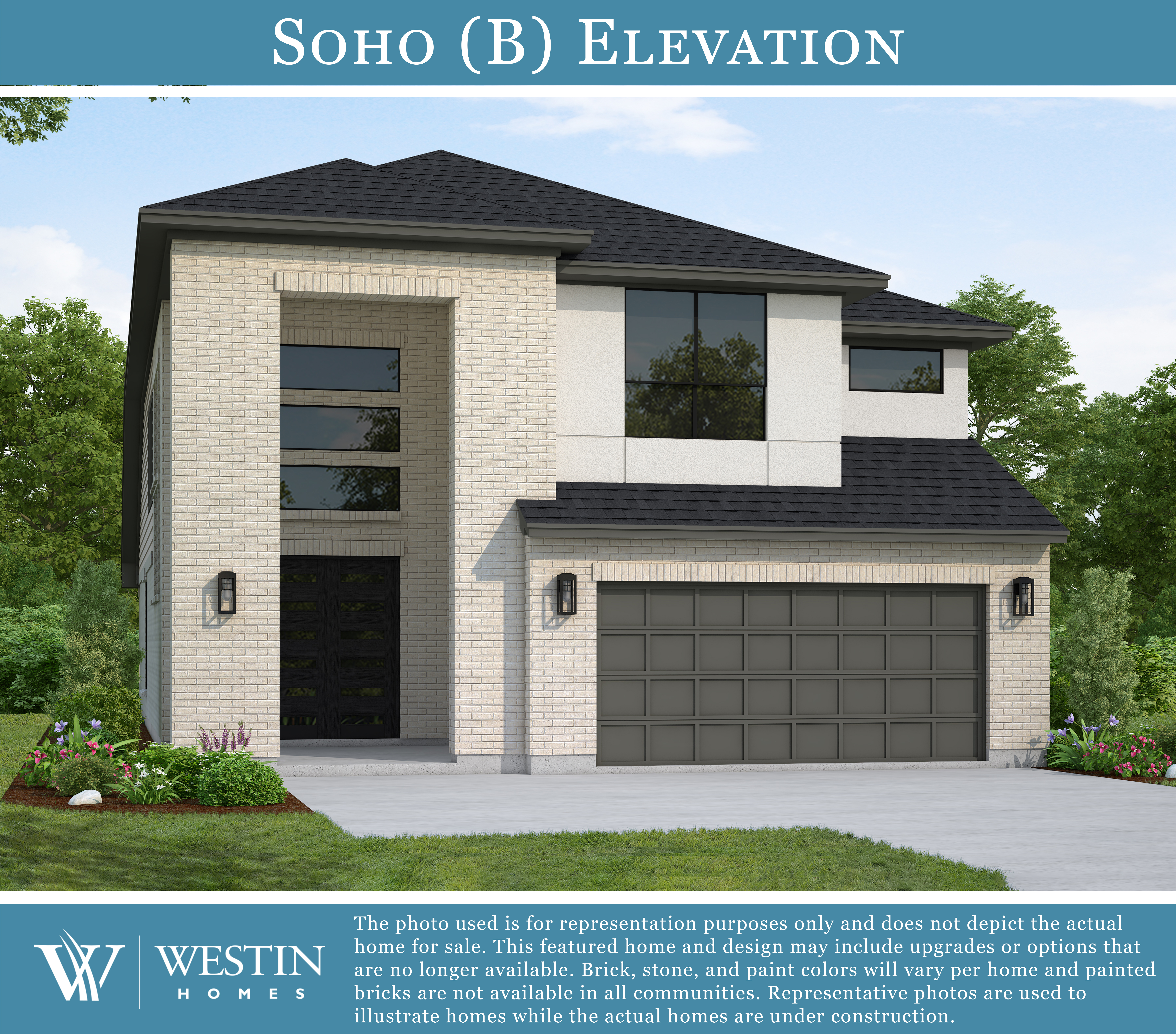 The Soho Elevation B by Westin Homes