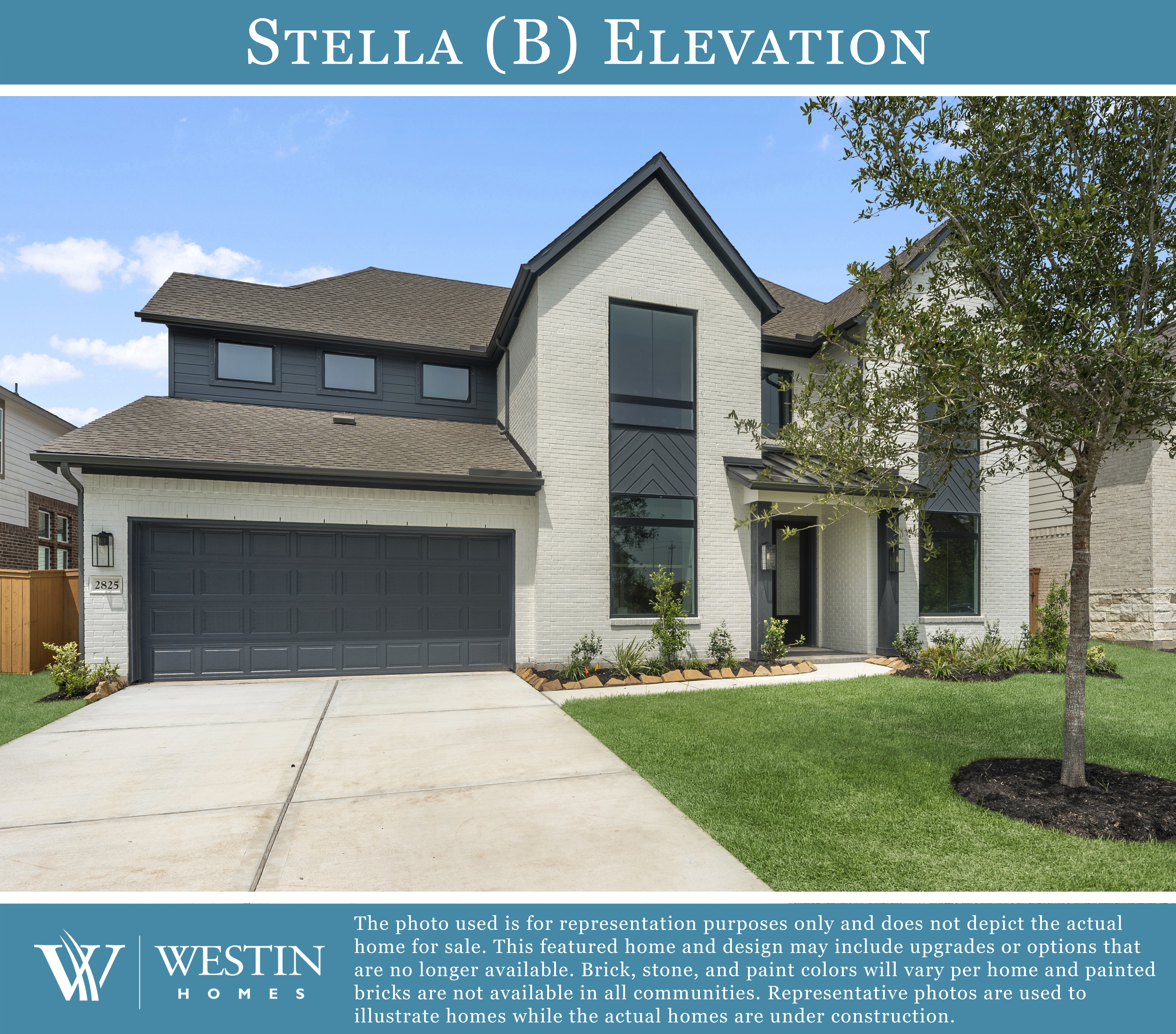 The Stella Elevation by Westin Homes