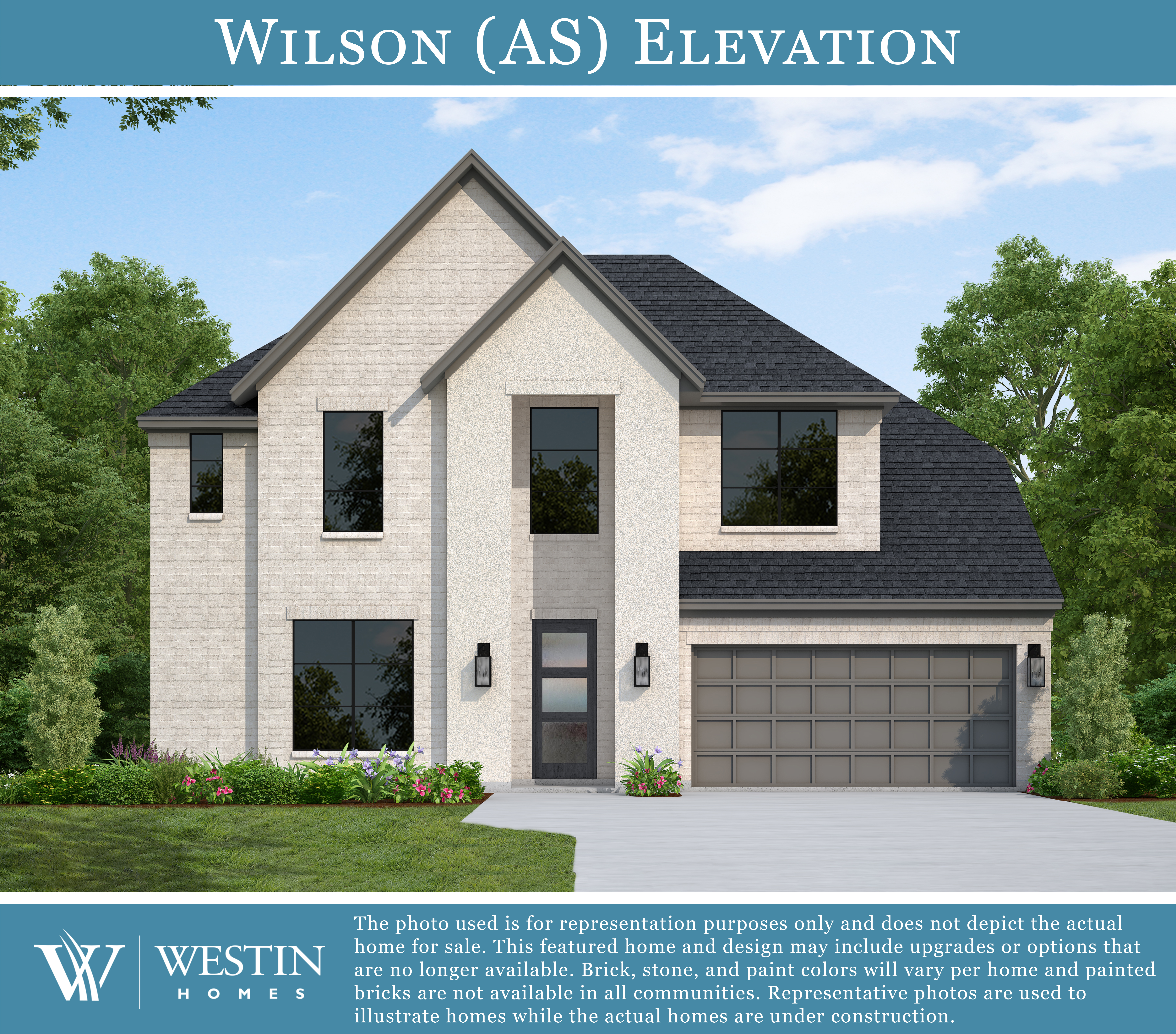 The Wilson Elevation AS by Westin Homes