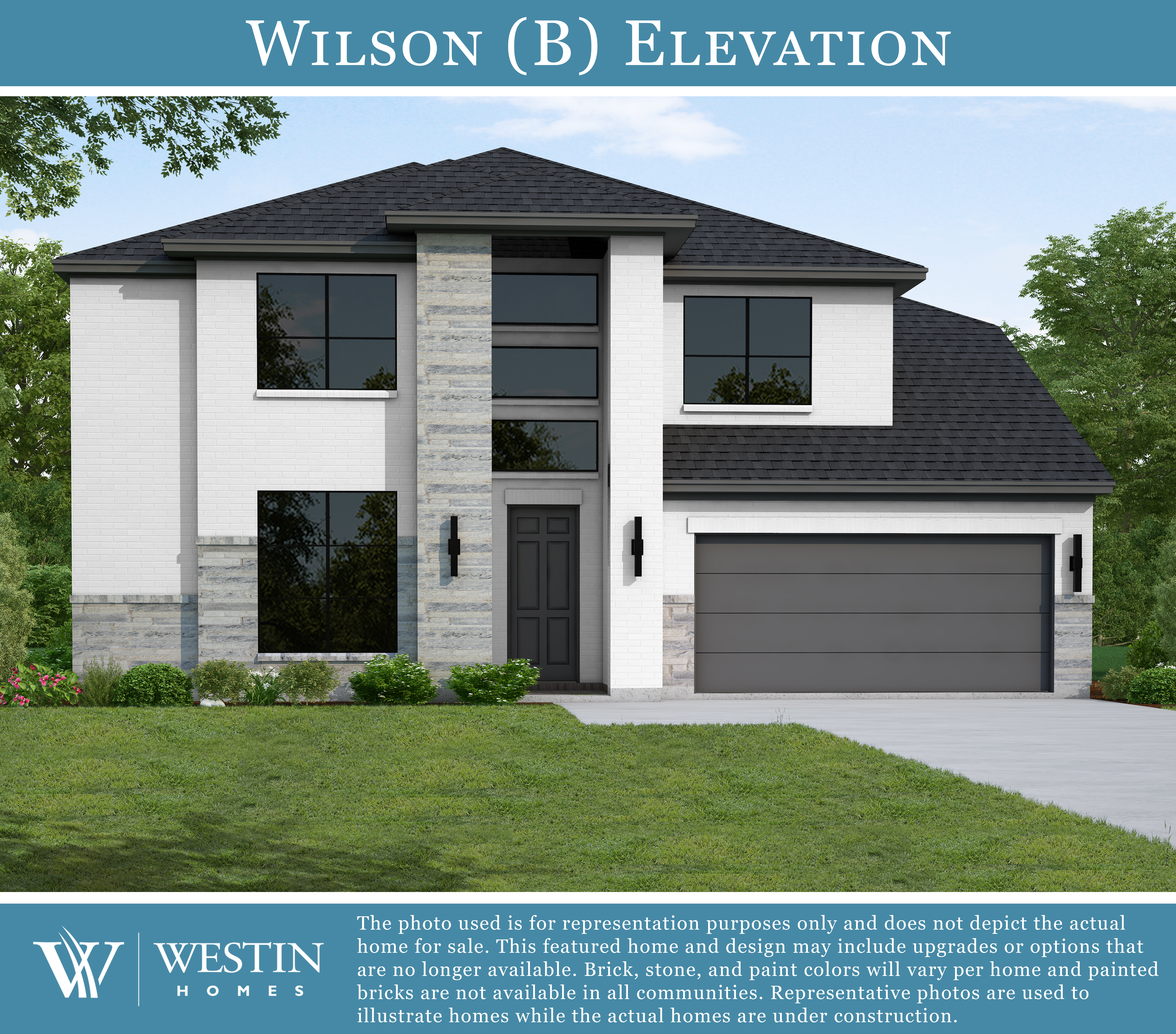 The Wilson Elevation by Westin Homes