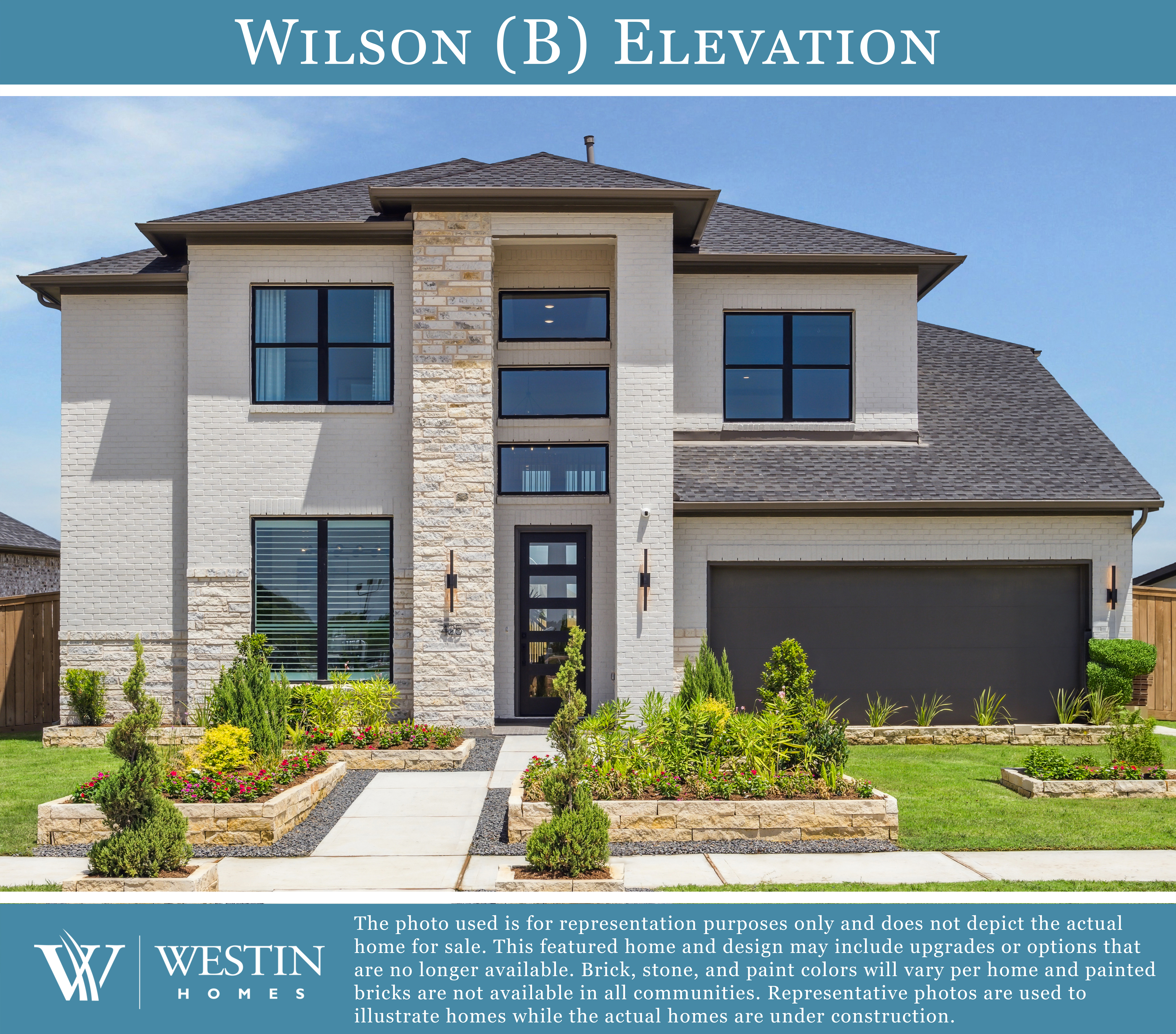 The Wilson Elevation by Westin Homes